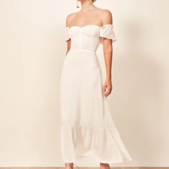 Reformation Dresses & Skirts - REFORMATION Butterfly Dress - Ivory